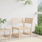 vidaXL Sofá esquinero de jardín madera maciza de pino 73x73x78 cm
