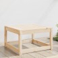 vidaXL Taburete de jardín madera maciza de pino vidaXL Taburete de jardín madera maciza de pino