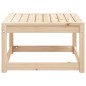 vidaXL Taburete de jardín madera maciza de pino vidaXL Taburete de jardín madera maciza de pino
