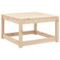 vidaXL Taburete de jardín madera maciza de pino vidaXL Taburete de jardín madera maciza de pino