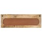 vidaXL Perchero de pared con 6 ganchos madera maciza de mango vidaXL Perchero de pared con 6 ganchos madera maciza de mango