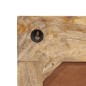 vidaXL Perchero de pared con 6 ganchos madera maciza de mango vidaXL Perchero de pared con 6 ganchos madera maciza de mango