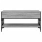 vidaXL Mesa de centro madera ingeniería metal gris Sonoma 100x50x50 cm vidaXL Mesa de centro madera ingeniería metal gris Sonoma 100x50x50 cm