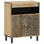 vidaXL Armario auxiliar madera maciza de mango 60x33x75 cm vidaXL Armario auxiliar madera maciza de mango 60x33x75 cm