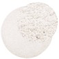 vidaXL Alfombra de pelo largo moderna crema Ø 160 cm vidaXL Alfombra de pelo largo moderna crema Ø 160 cm