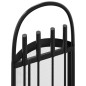 vidaXL Set de herramientas para chimenea 5 pzas acero 23x15x66 cm