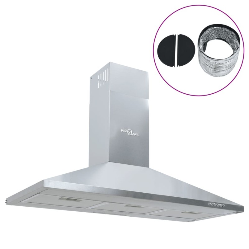 vidaXL Campana extractora de acero inoxidable 90 cm vidaXL Campana extractora de acero inoxidable 90 cm