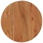 vidaXL Mesa de centro de madera maciza de acacia y hierro 35x35x30 cm vidaXL Mesa de centro de madera maciza de acacia y hierro 35x35x30 cm