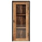 vidaXL Mueble de baño madera maciza de acacia y hierro 40x30x90 cm vidaXL Mueble de baño madera maciza de acacia y hierro 40x30x90 cm
