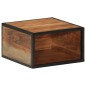 vidaXL Mesita de noche de pared madera maciza acacia 35x35x20 cm vidaXL Mesita de noche de pared madera maciza acacia 35x35x20 cm