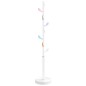 vidaXL Perchero de hierro con recubrimiento en polvo blanco 172 cm vidaXL Perchero de hierro con recubrimiento en polvo blanco 172 cm