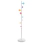 vidaXL Perchero de hierro con recubrimiento en polvo blanco 172 cm vidaXL Perchero de hierro con recubrimiento en polvo blanco 172 cm