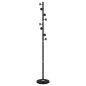 vidaXL Perchero de hierro con recubrimiento en polvo negro 176 cm vidaXL Perchero de hierro con recubrimiento en polvo negro 176 cm