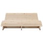 vidaXL Tumbona de madera maciza de pino 205x110x31,5 cm vidaXL Tumbona de madera maciza de pino 205x110x31,5 cm