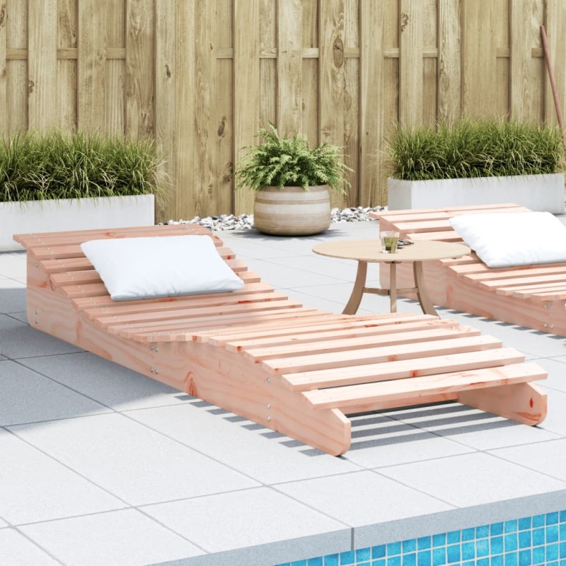 vidaXL Tumbona de madera maciza Douglas 205x70x31,5 cm vidaXL Tumbona de madera maciza Douglas 205x70x31,5 cm