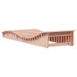 vidaXL Tumbona de madera maciza Douglas 205x70x31,5 cm vidaXL Tumbona de madera maciza Douglas 205x70x31,5 cm