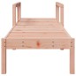 vidaXL Tumbona de madera maciza douglas 199,5x62x55 cm vidaXL Tumbona de madera maciza douglas 199,5x62x55 cm