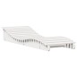 vidaXL Tumbona de madera maciza de pino blanca 205x70x31,5 cm vidaXL Tumbona de madera maciza de pino blanca 205x70x31,5 cm