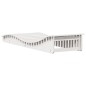 vidaXL Tumbona de madera maciza de pino blanca 205x70x31,5 cm vidaXL Tumbona de madera maciza de pino blanca 205x70x31,5 cm