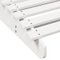 vidaXL Tumbona de madera maciza de pino blanca 205x70x31,5 cm vidaXL Tumbona de madera maciza de pino blanca 205x70x31,5 cm