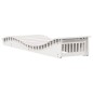 vidaXL Tumbona de madera maciza de pino blanca 205x60x31,5 cm vidaXL Tumbona de madera maciza de pino blanca 205x60x31,5 cm