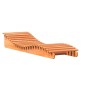 vidaXL Tumbonas madera maciza de pino marrón 2 uds 205x60x31,5 cm vidaXL Tumbonas madera maciza de pino marrón 2 uds 205x60x31,5 cm