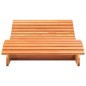 vidaXL Tumbona de madera maciza de pino marrón cera 205x80x31,5 cm vidaXL Tumbona de madera maciza de pino marrón cera 205x80x31,5 cm