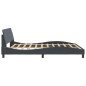 vidaXL Estructura cama con cabecero terciopelo gris oscuro 180x200 cm vidaXL Estructura cama con cabecero terciopelo gris oscuro 180x200 cm