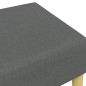 vidaXL Reposapiés de tela gris oscuro 77x55x31 cm vidaXL Reposapiés de tela gris oscuro 77x55x31 cm