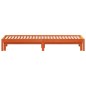 vidaXL Sofá cama nido madera maciza de pino marrón cera 90x190 cm vidaXL Sofá cama nido madera maciza de pino marrón cera 90x190 cm