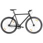 vidaXL Bicicleta de piñón fijo negro 700c 51 cm vidaXL Bicicleta de piñón fijo negro 700c 51 cm