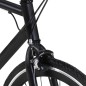 vidaXL Bicicleta de piñón fijo negro 700c 51 cm vidaXL Bicicleta de piñón fijo negro 700c 51 cm