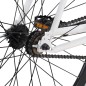 vidaXL Bicicleta de piñón fijo blanco y negro 700c 59 cm vidaXL Bicicleta de piñón fijo blanco y negro 700c 59 cm