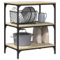 vidaXL Carrito de cocina madera de ingeniería roble Sonoma 60x41x76 cm vidaXL Carrito de cocina madera de ingeniería roble Sonoma 60x41x76 cm