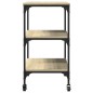 vidaXL Carrito de cocina madera de ingeniería roble Sonoma 60x41x76 cm vidaXL Carrito de cocina madera de ingeniería roble Sonoma 60x41x76 cm