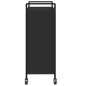 vidaXL Carrito de cocina madera de ingeniería negro 70x30x82 cm vidaXL Carrito de cocina madera de ingeniería negro 70x30x82 cm