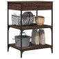 vidaXL Carrito de cocina madera ingeniería marrón roble 60x48x89,5 cm vidaXL Carrito de cocina madera ingeniería marrón roble 60x48x89,5 cm