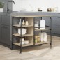 vidaXL Carrito de cocina madera ingeniería roble Sonoma 100x45x89,5 cm vidaXL Carrito de cocina madera ingeniería roble Sonoma 100x45x89,5 cm