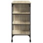vidaXL Carrito de cocina madera ingeniería roble Sonoma 100x45x89,5 cm vidaXL Carrito de cocina madera ingeniería roble Sonoma 100x45x89,5 cm