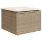 vidaXL Set sofás de jardín 7 piezas y cojines ratán sintético beige vidaXL Set sofás de jardín 7 piezas y cojines ratán sintético beige