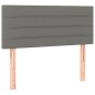 vidaXL Cama box spring con colchón tela gris oscuro 100x200 cm vidaXL Cama box spring con colchón tela gris oscuro 100x200 cm