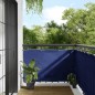 vidaXL Pantalla de balcón 100% poliéster Oxford azul 90x700 cm vidaXL Pantalla de balcón 100% poliéster Oxford azul 90x700 cm