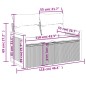 vidaXL Set de sofás de jardín 8 pzas y cojines ratán sintético gris vidaXL Set de sofás de jardín 8 pzas y cojines ratán sintético gris