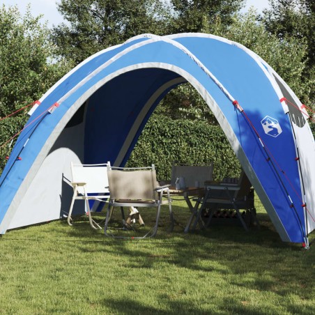 vidaXL Tienda de campaña tafetán 190T azul 360x360x219 cm