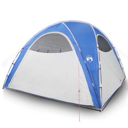 vidaXL Tienda de campaña tafetán 190T azul 360x360x219 cm