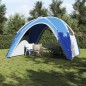 vidaXL Tienda de campaña tafetán 190T azul 360x360x219 cm