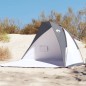 vidaXL Tienda de playa tafetán 185T gris 268x223x125 cm vidaXL Tienda de playa tafetán 185T gris 268x223x125 cm
