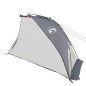 vidaXL Tienda de playa tafetán 185T gris 268x223x125 cm vidaXL Tienda de playa tafetán 185T gris 268x223x125 cm
