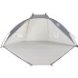 vidaXL Tienda de playa tafetán 185T gris 268x223x125 cm vidaXL Tienda de playa tafetán 185T gris 268x223x125 cm