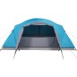 vidaXL Tienda de campaña 8 personas tafetán 190T azul 360x430x195 cm vidaXL Tienda de campaña 8 personas tafetán 190T azul 360x430x195 cm